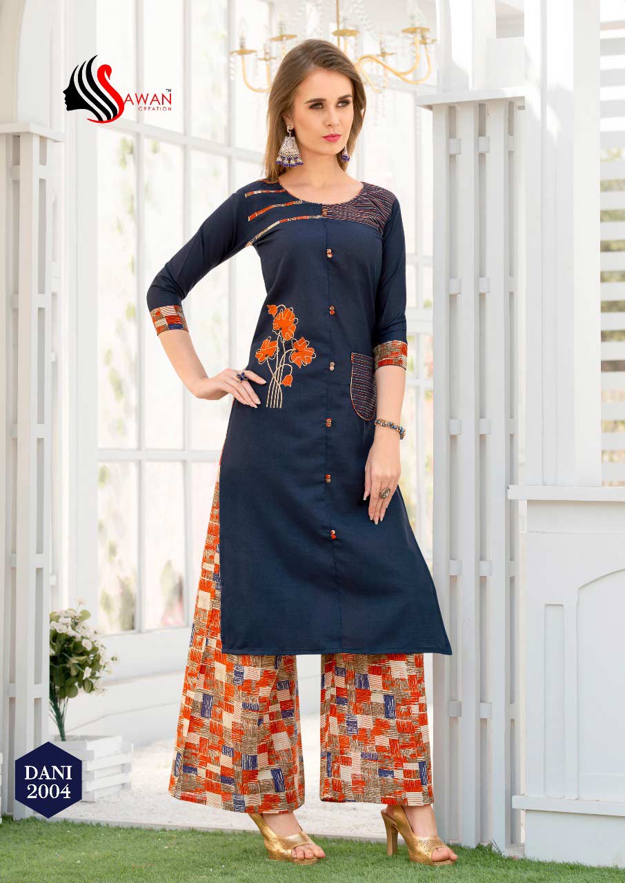 Dani Vol-2 by Sawan Creation Rayon Rich Feel Kurti Dani Vol-2 by Sawan Creation Rayon Rich Feel Kurti